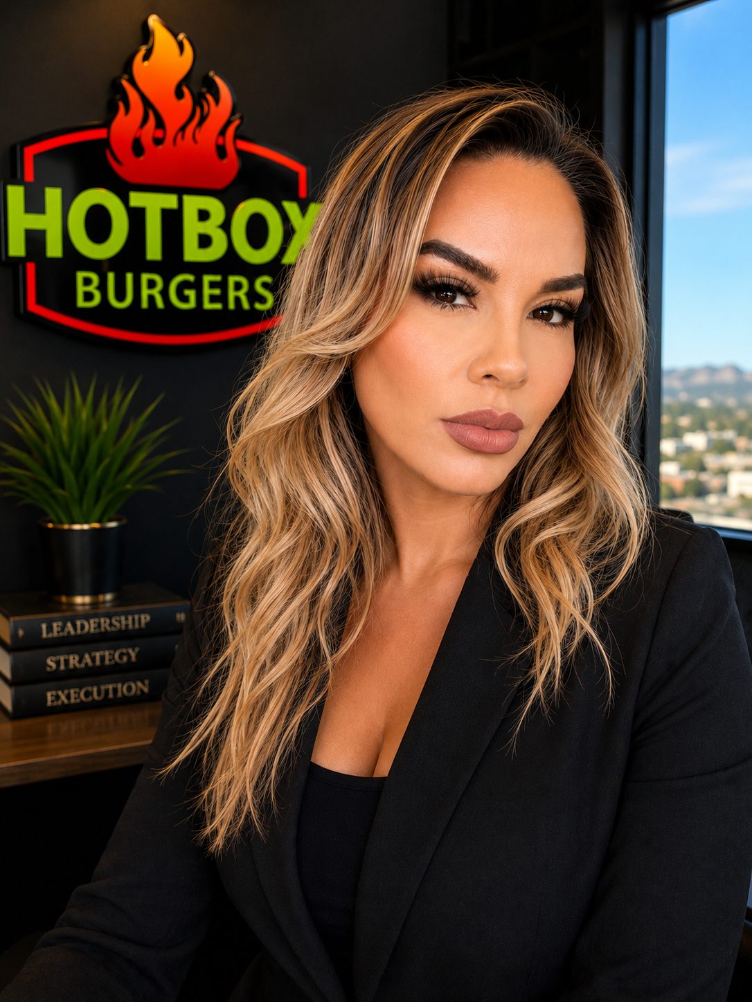 Brenda King, founder of Hotbox Burgers