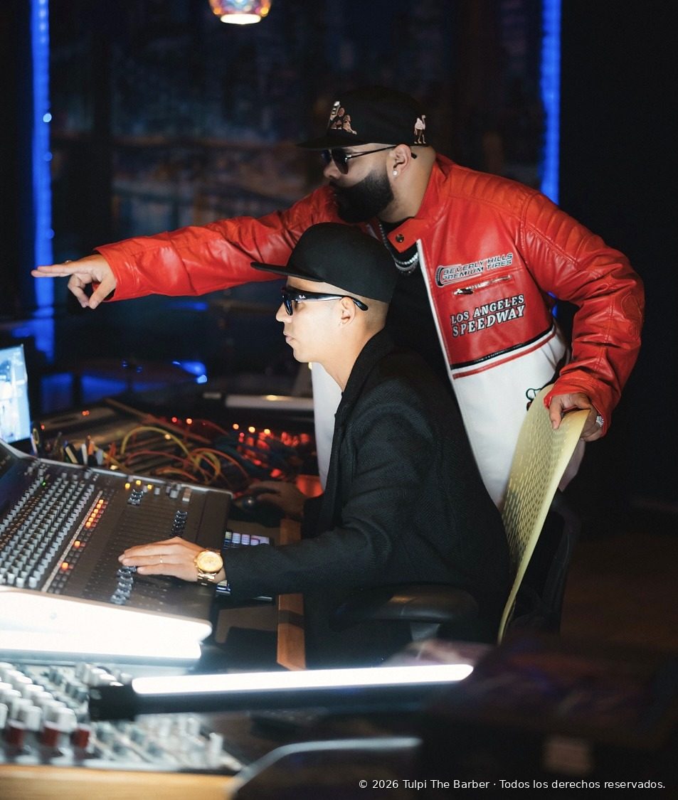 Carlos Turpeau Ramos directing a music and visual production session at A Major Music / Rise Up Greenville