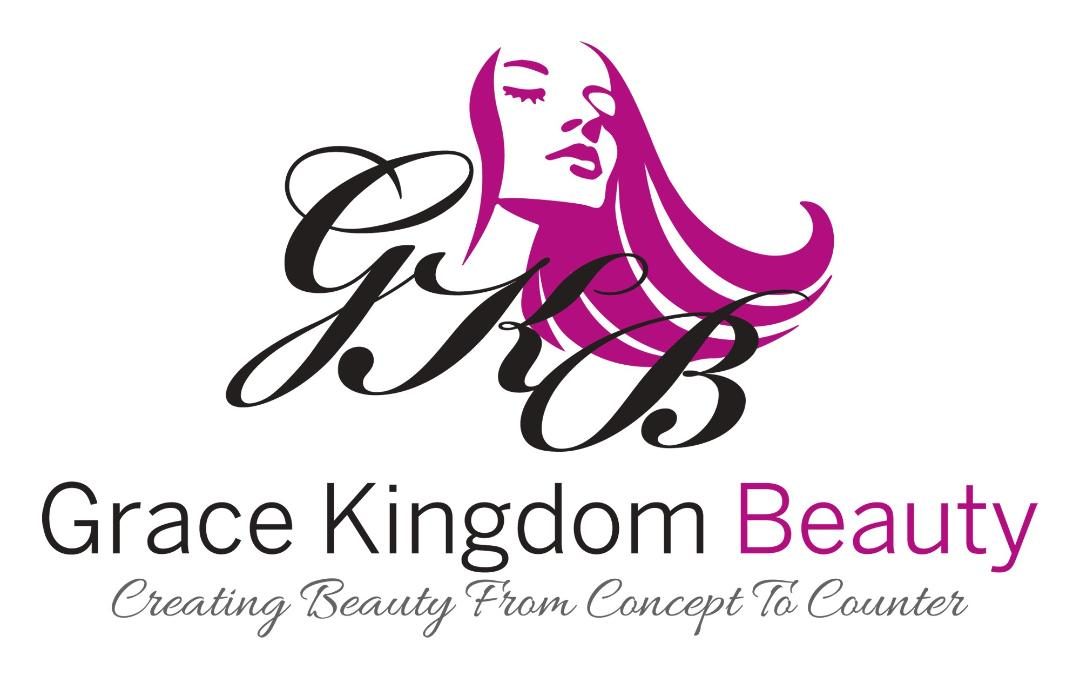 Grace Kingdom Beauty logo: creating beauty from concept to counter