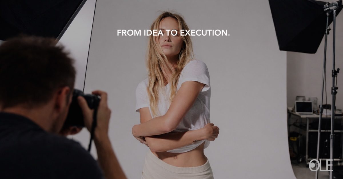 Oleandro campaign shoot: from idea to execution