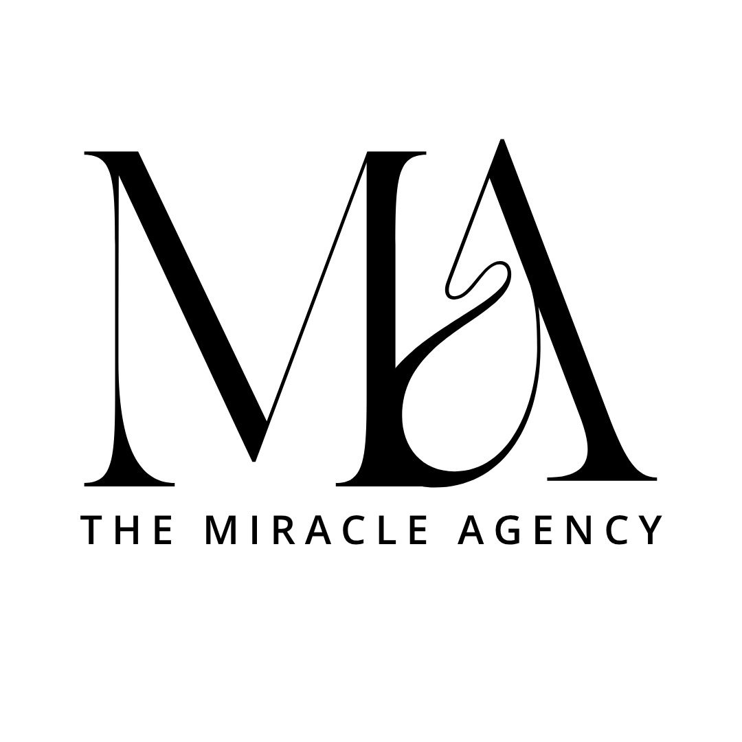 The Miracle Agency logo: an interlocking M and A monogram above the agency name