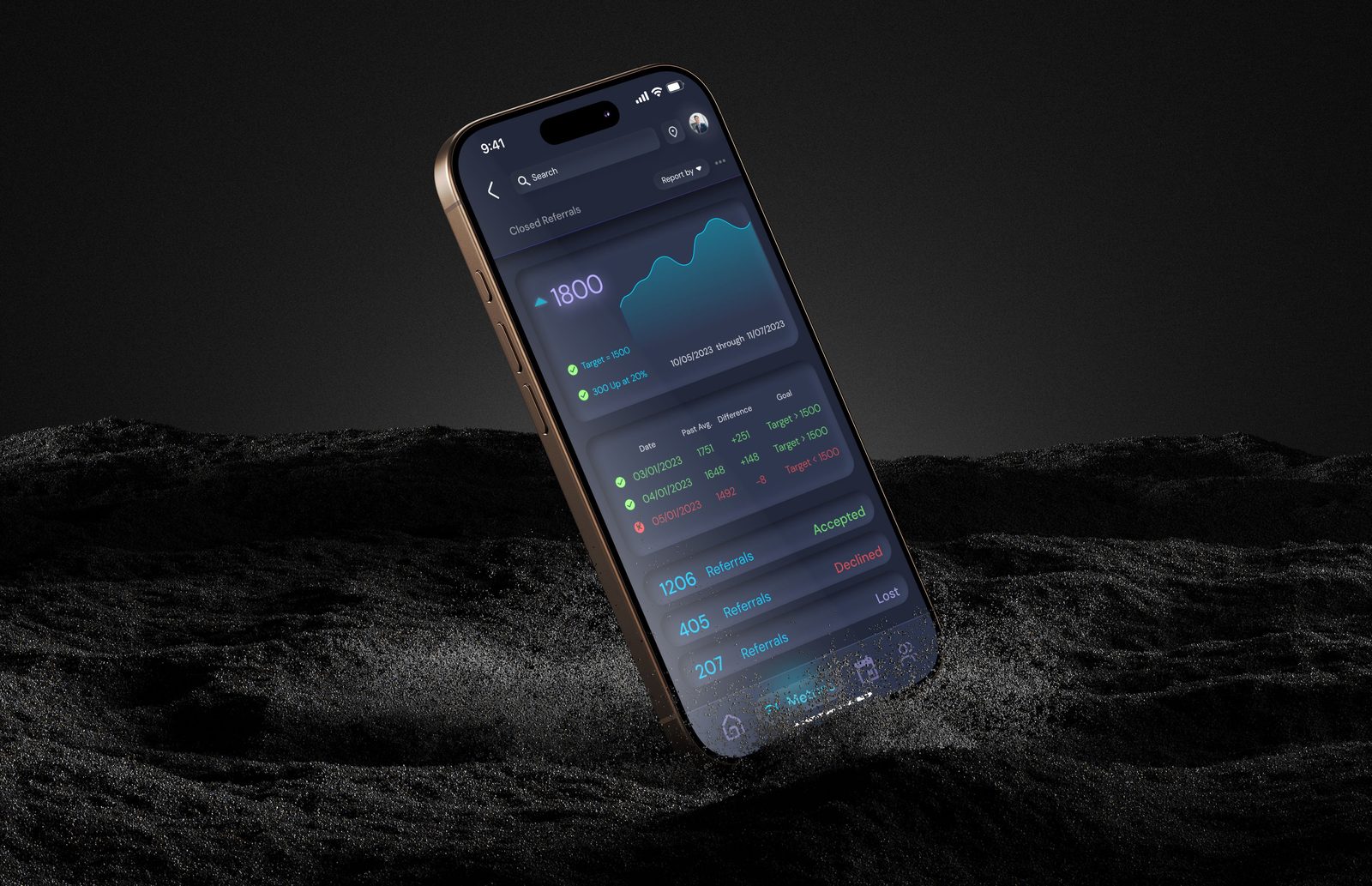 Mobile app interface designed by Uxcellent Labs
